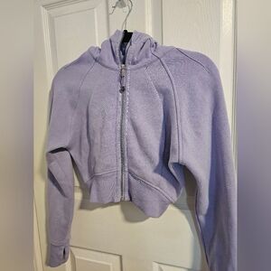 Lululemon Scuba Size 0 lavender